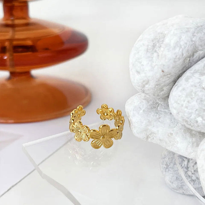 Thalireine | Anillo de Oro de 18 Quilates