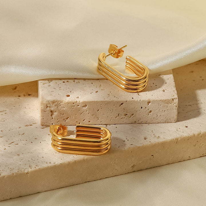Charimelle | Pendientes de Oro de 18 Quilates