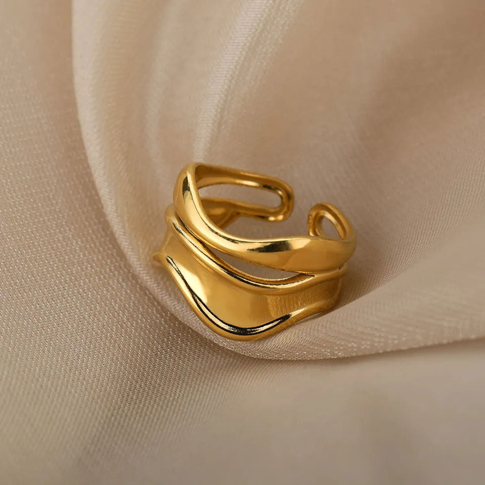 Almareine | Anillo de Oro de 18 Quilates