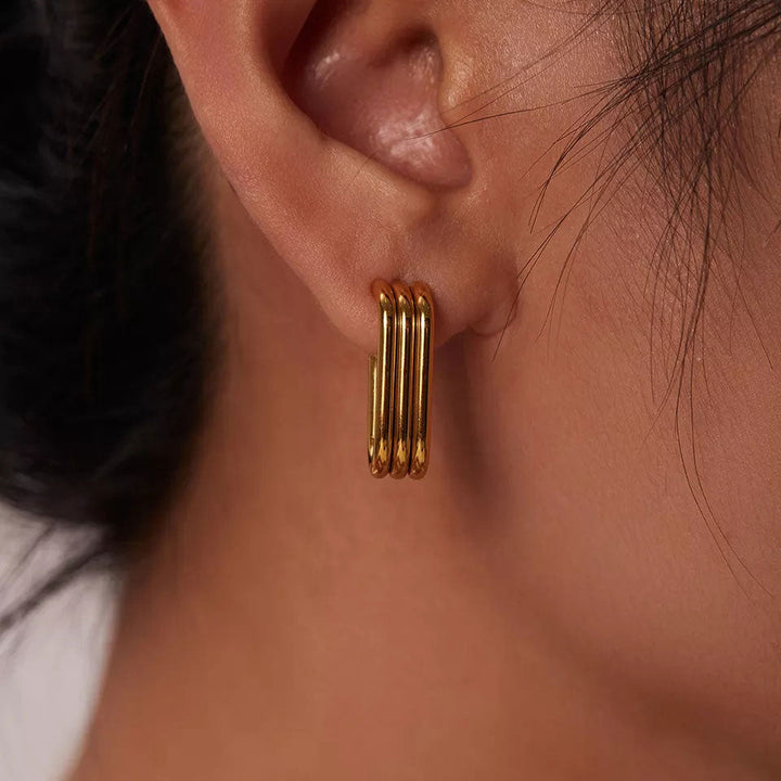 Charimelle | Pendientes de Oro de 18 Quilates