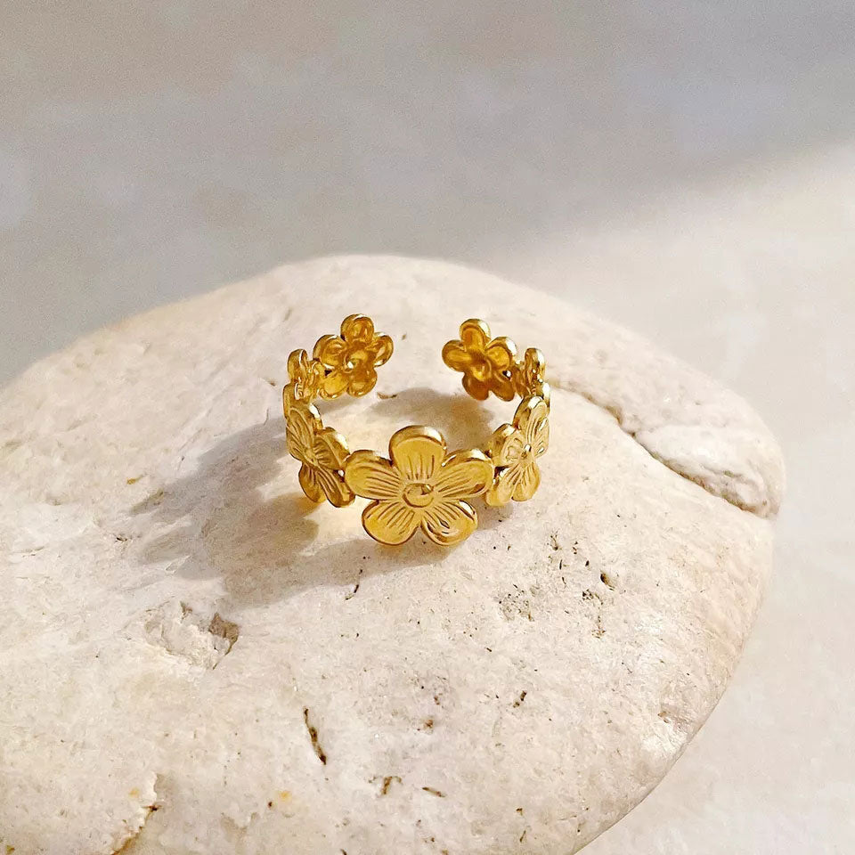 Thalireine | Anillo de Oro de 18 Quilates