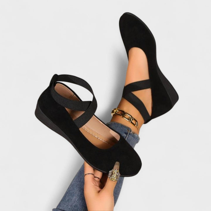 Lucía™ | Zapatos cómodos de cuña y diseño moderno