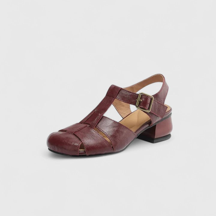 Carlota™ | Sandalia elegante de cuero