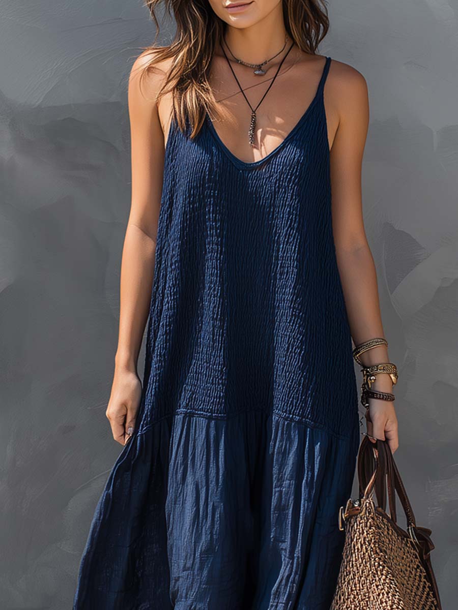 Jimena™ | Vestido maxi patchwork bohemio