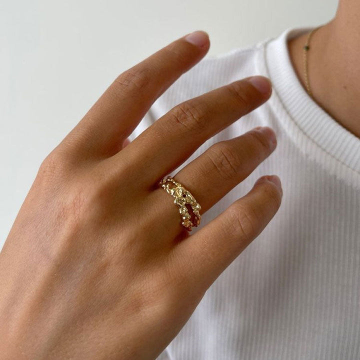 Rosanique | Anillo de Oro de 18 Quilates