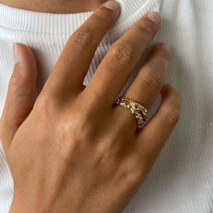 Rosanique | Anillo de Oro de 18 Quilates