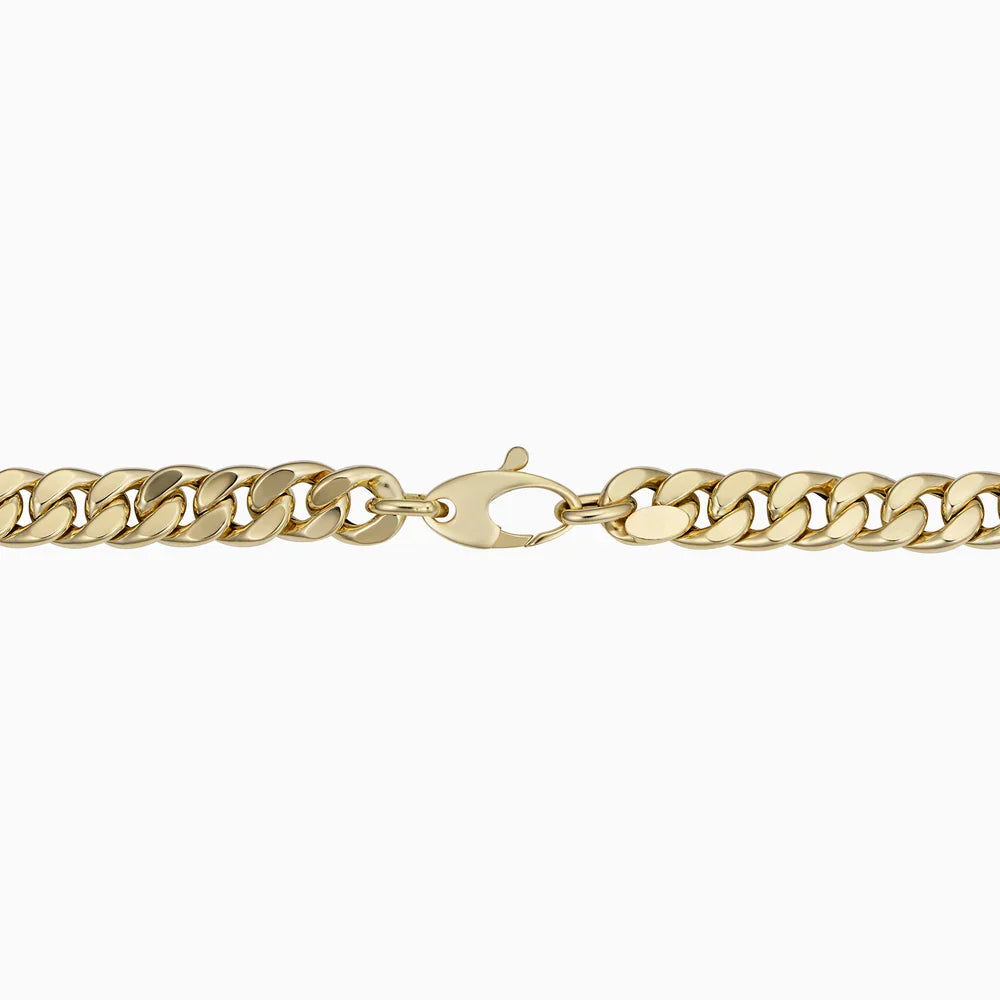 Mayzharine | Pulsera Cubana de Oro de 18k