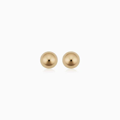 Soravelle | Pendientes Redondos de Oro de 18 Quilates