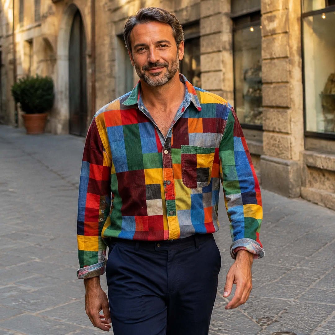Arturo | Camisa de Mosaico