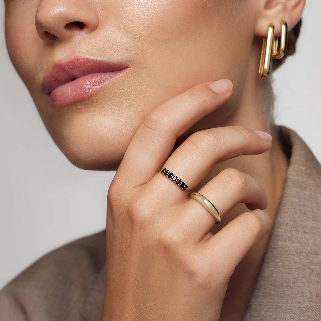 Velerianne | Anillo de Oro Sólido de 14k