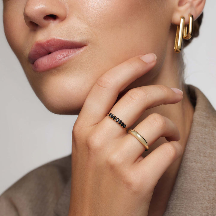 Velerianne | Anillo de Oro Sólido de 14k