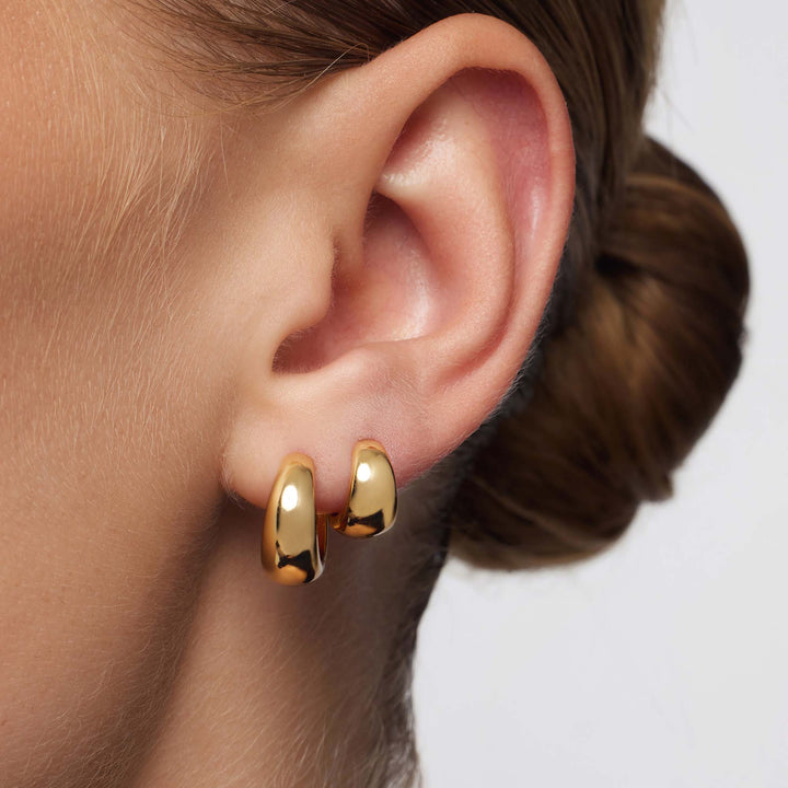 Rhaquellee | Pendientes de Oro de 14 quilates