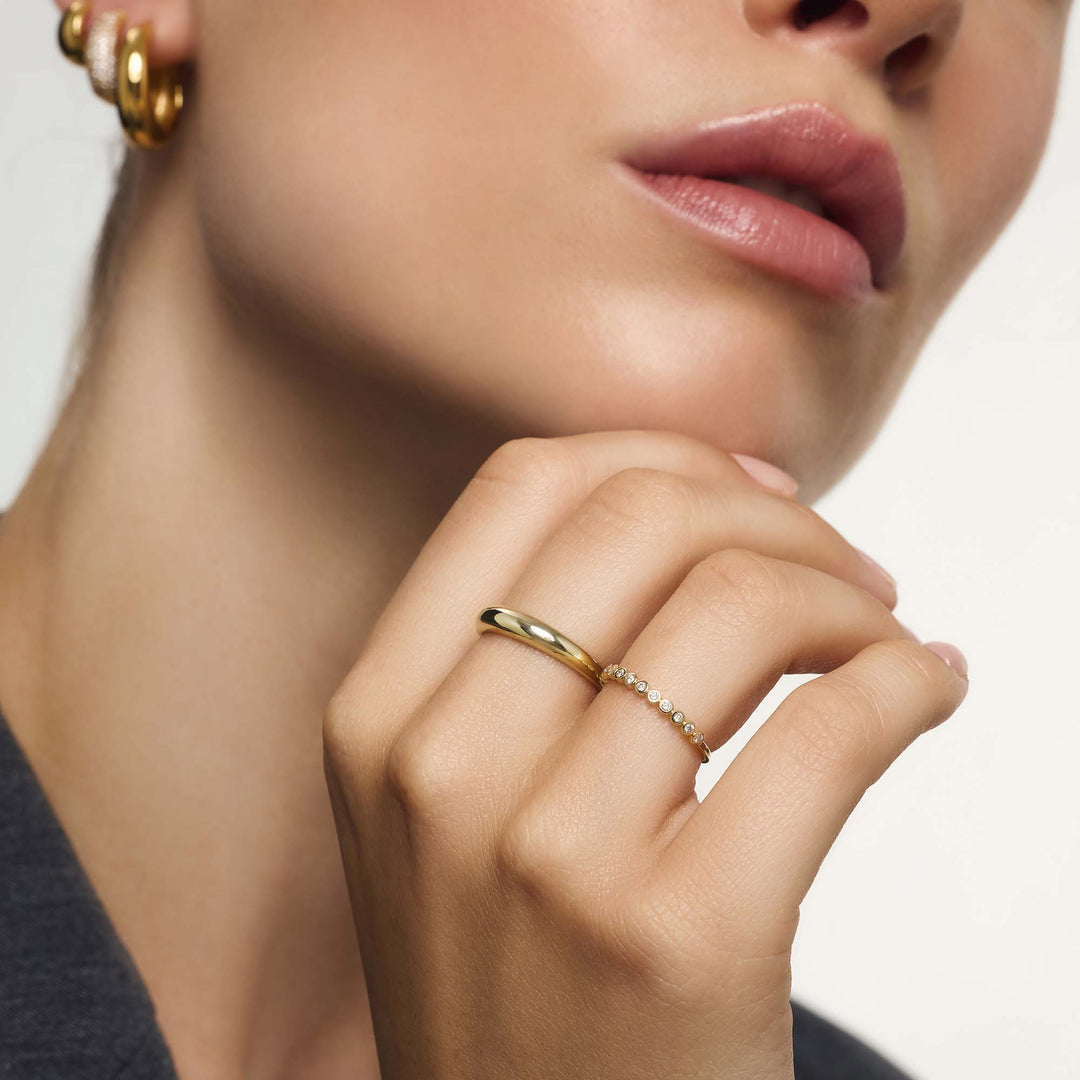 Raquienne | Anillo Midi de Oro de 18 Quilates