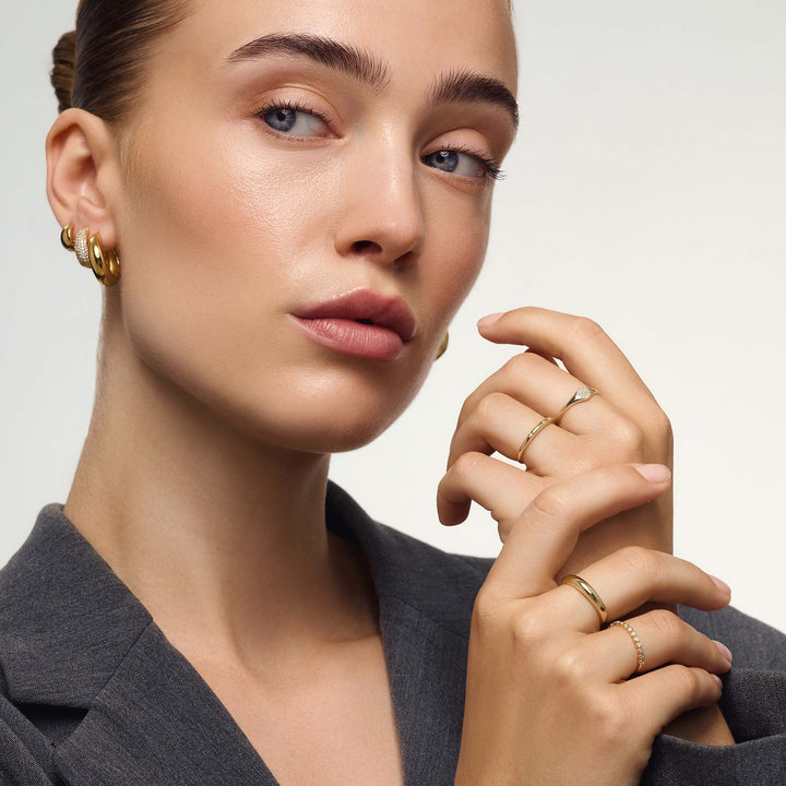 Isavianne | Anillo de Diamante en Oro de 18 Quilates