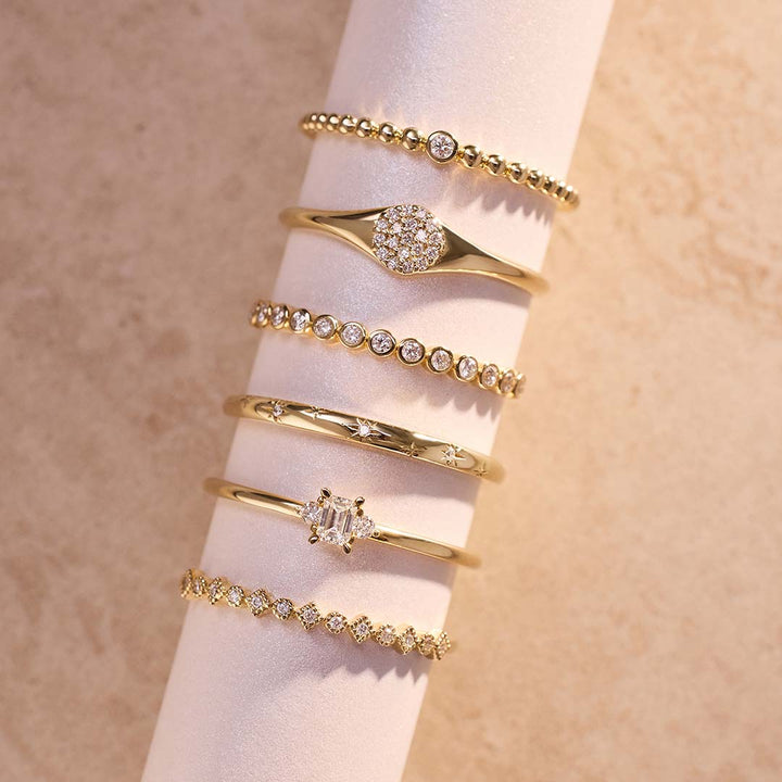 Isavianne | Anillo de Diamante en Oro de 18 Quilates