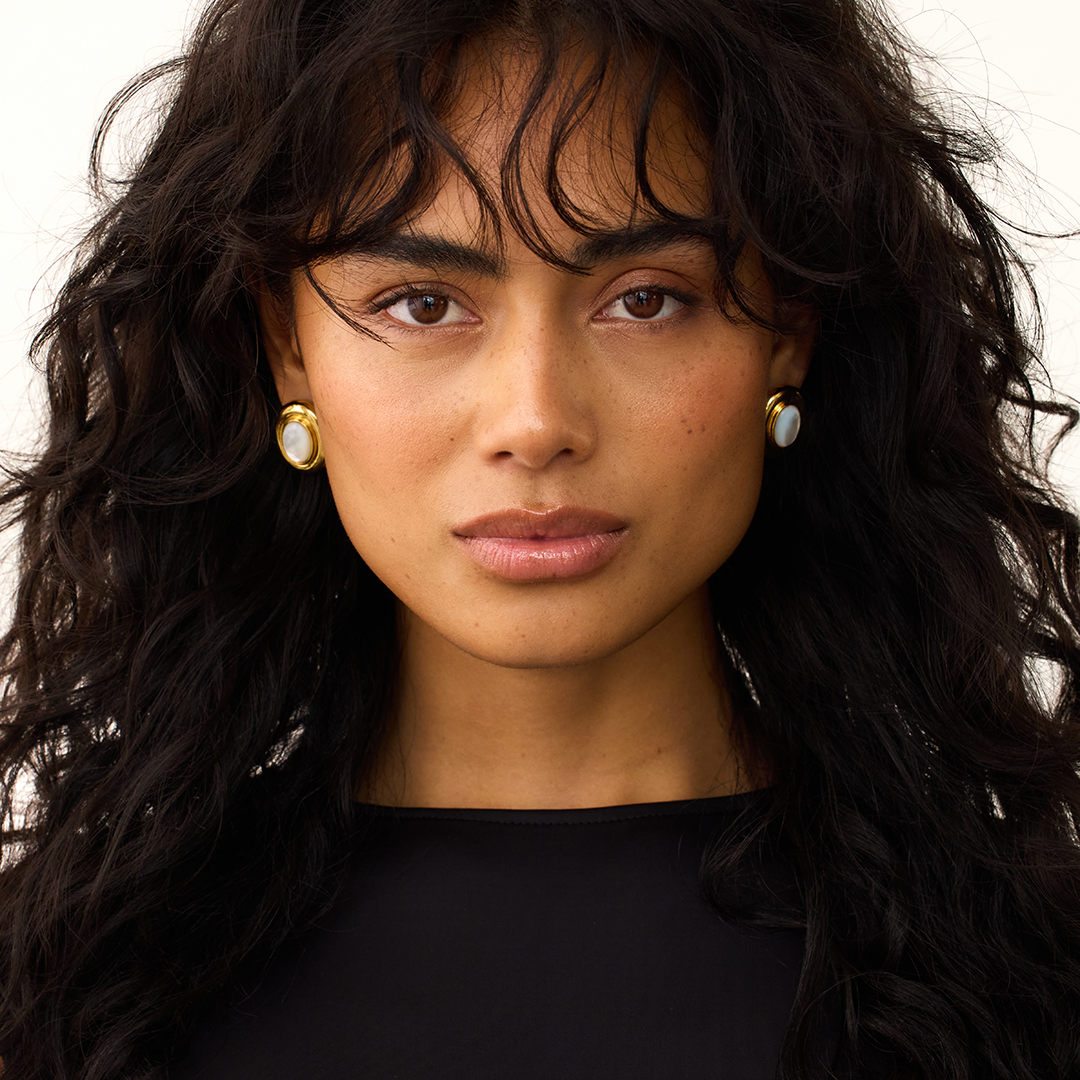 Ameliyana | Pendientes Aro de Oro de 18k