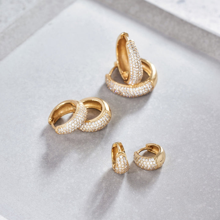 Venazelle | Pendientes de Oro de 18 Quilates