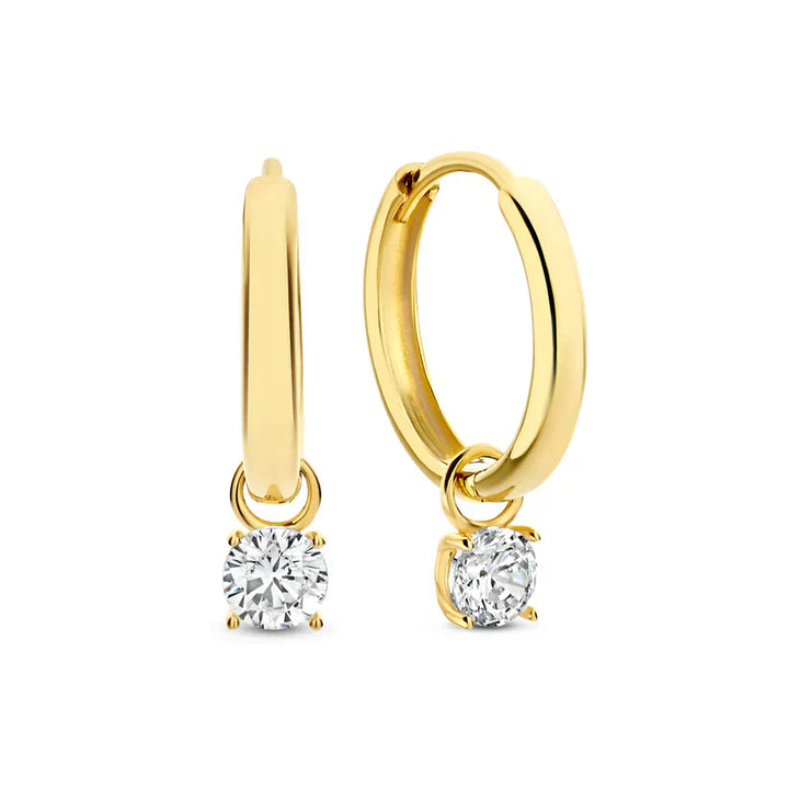 Krizalyssa | Pendientes de Diamantes en Oro de 18k