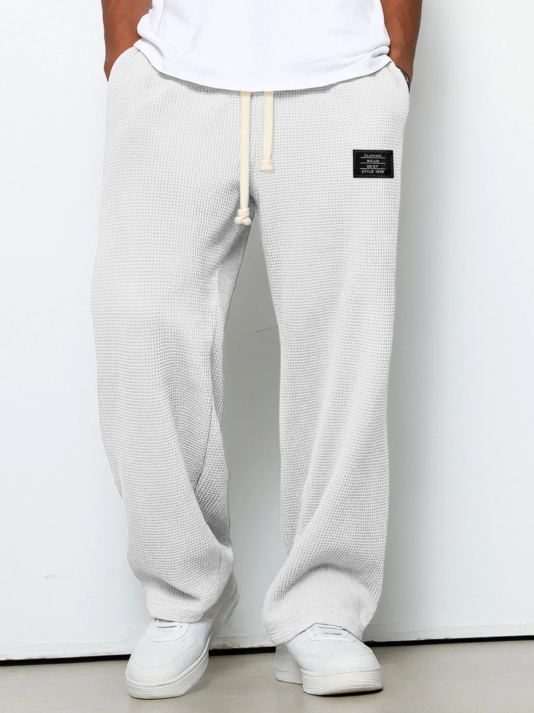 SAMY | PANTALONES ANCHOS CON CINTURA AJUSTABLE