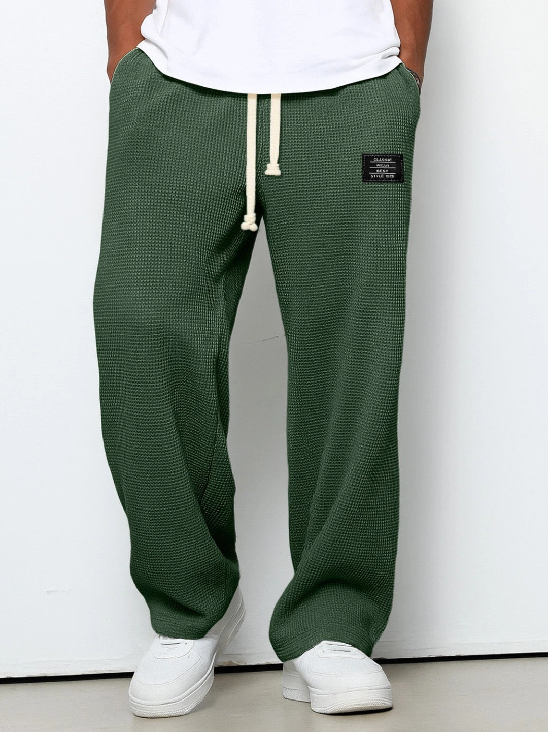 SAMY | PANTALONES ANCHOS CON CINTURA AJUSTABLE