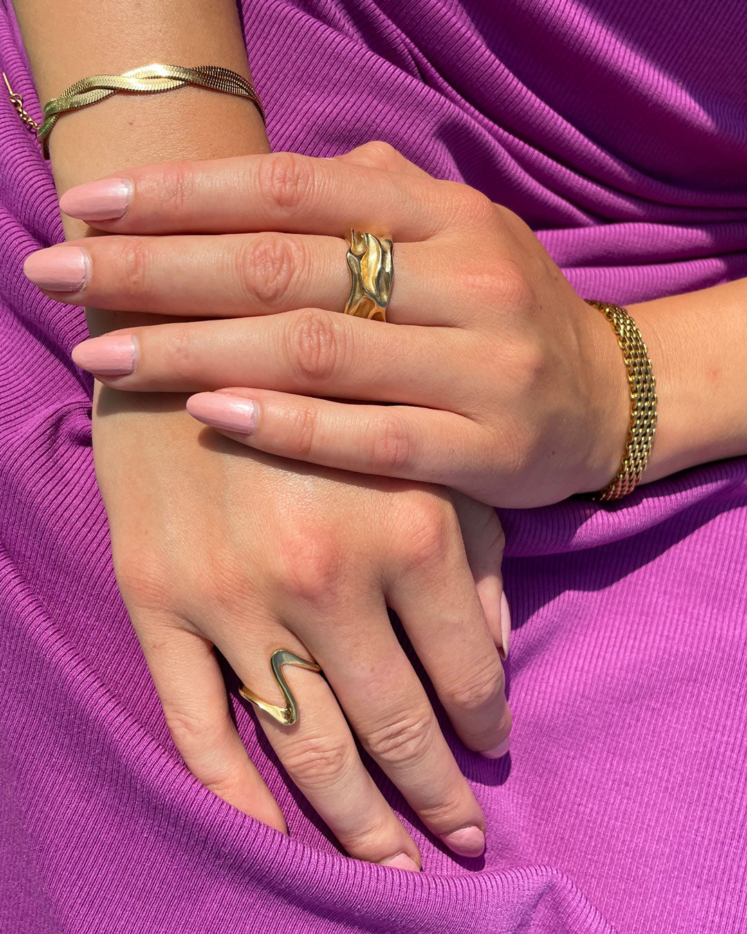 Jaylinette | Gran Anillo de Oro de 18K