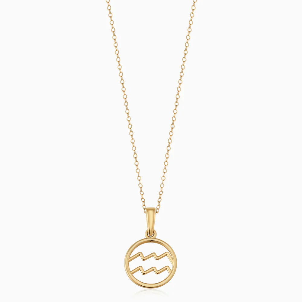 Rosalyette | Collar Zodiacal en Oro de 18k
