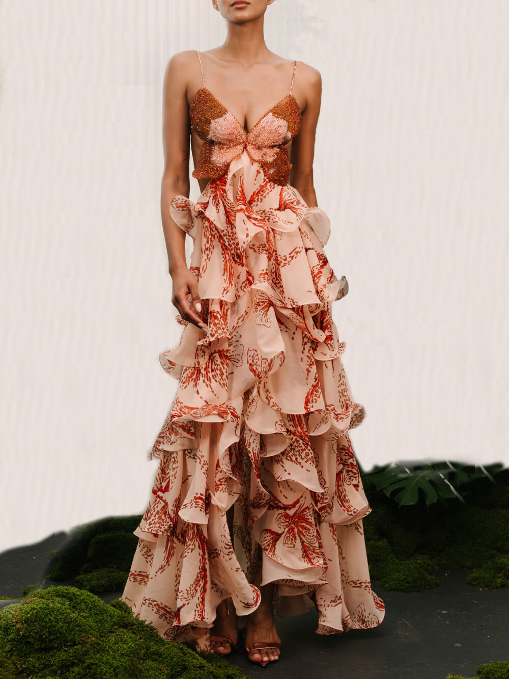 LISA | VESTIDO MAXI PAPILLON SIGNATURE