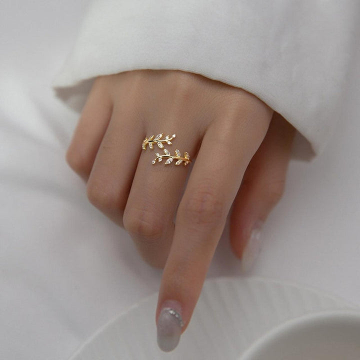 Kaelirisse | Anillo de Circonita en Oro de 18 Quilates