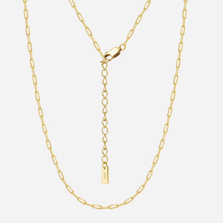 Tiaralynn | Pequeño Collar de Papel en Oro de 18K