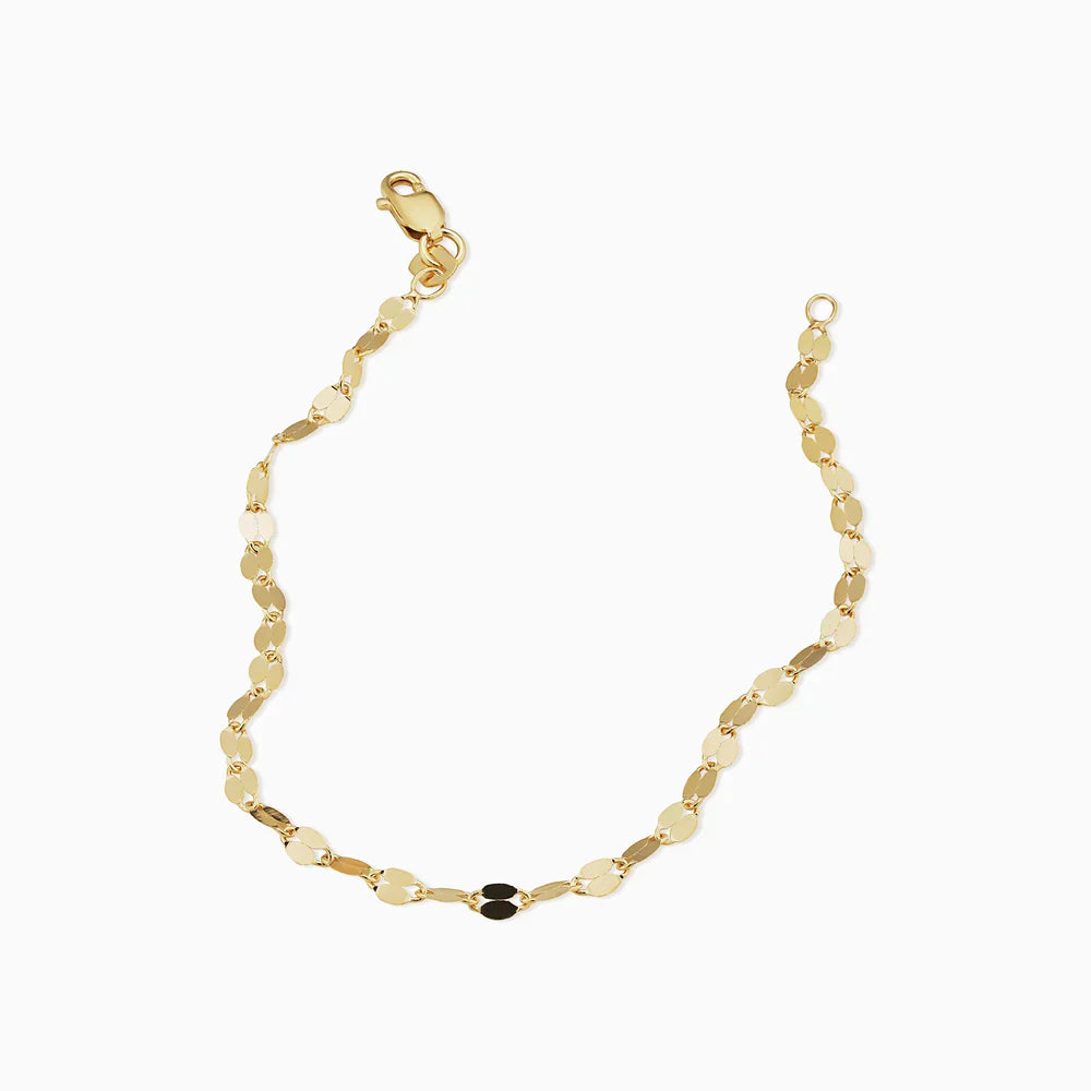 Laurizette | Pulsera de Oro de 14 Quilates
