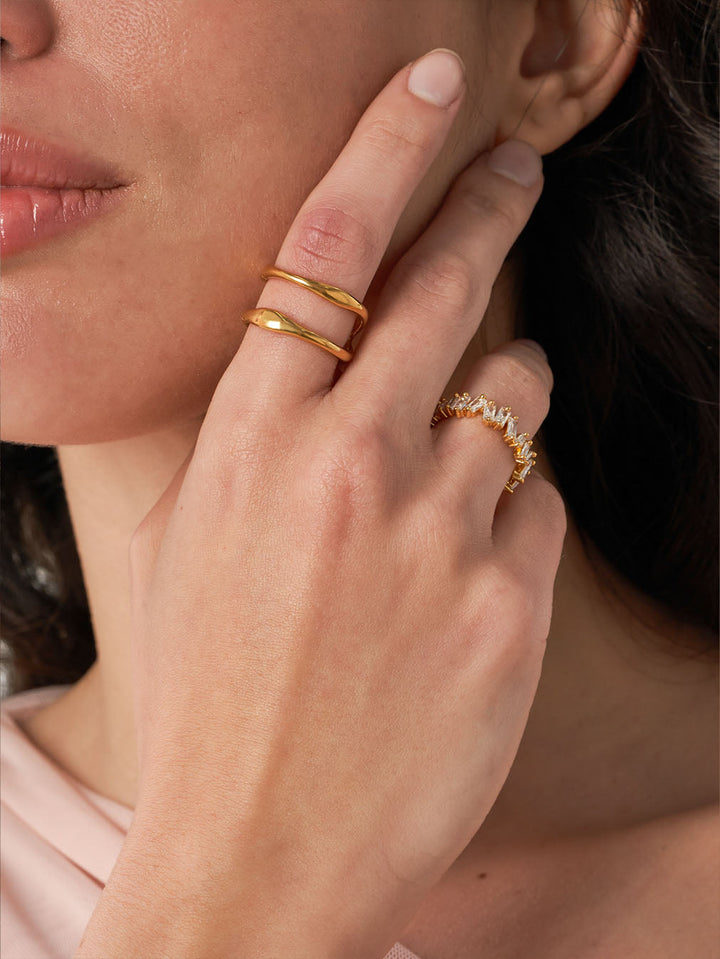 Tazalyette | Anillo de Diamante en Oro de 18k
