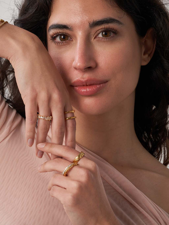 Tazalyette | Anillo de Diamante en Oro de 18k