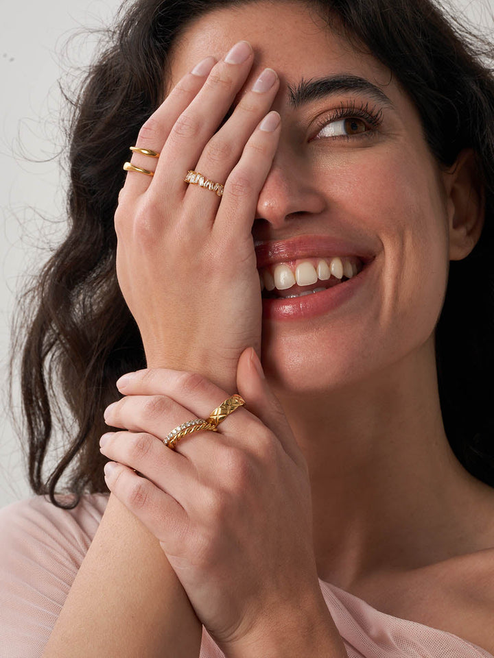 Tazalyette | Anillo de Diamante en Oro de 18k
