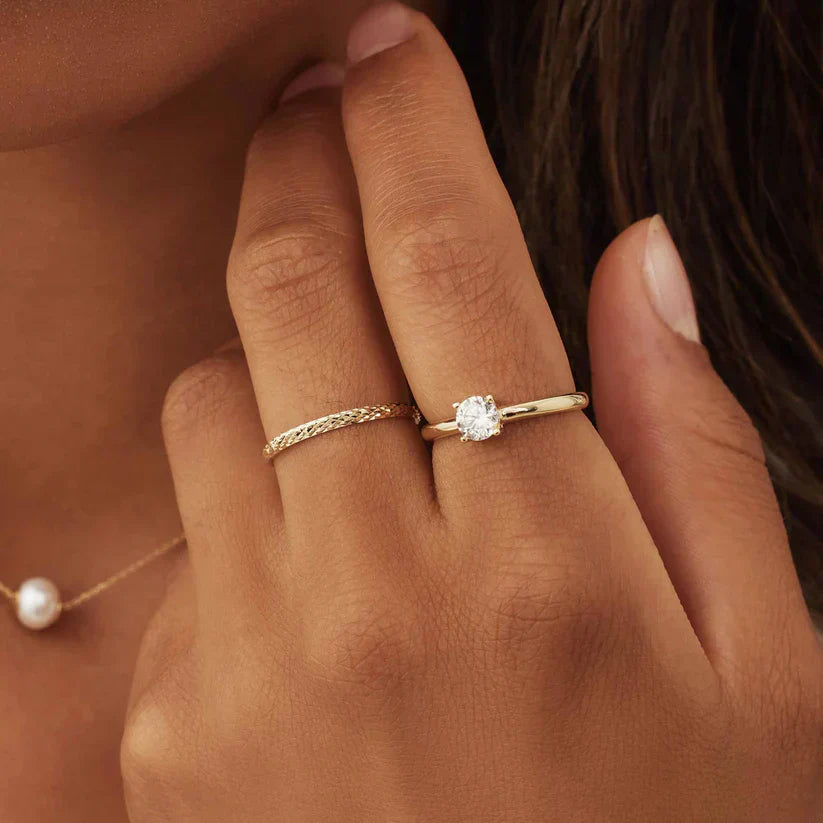 Nerivelle | Anillo de Oro de 18 Quilates