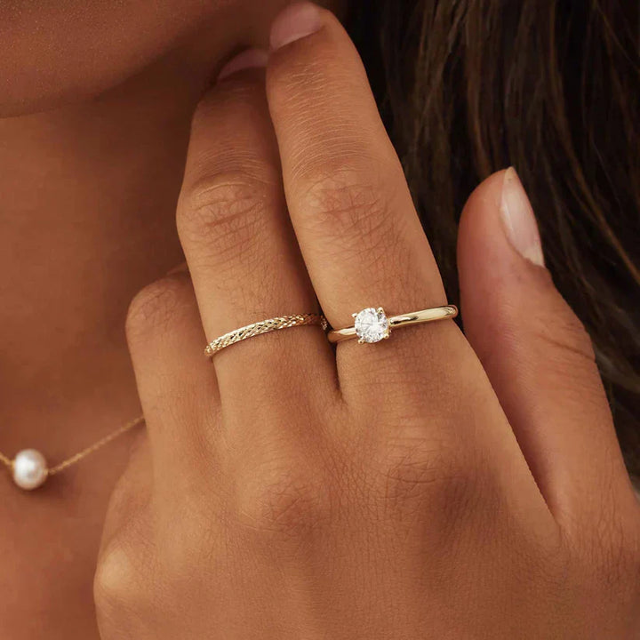 Nerivelle | Anillo de Oro de 18 Quilates
