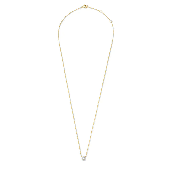 Ysavienna | Collar de Moissanita en Oro de 14k