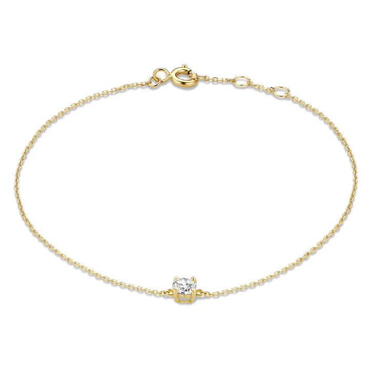 Dalynette | Pulsera de Moissanita en Oro de 14k