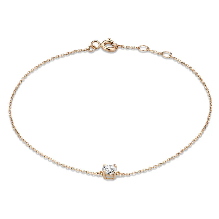 Dalynette | Pulsera de Moissanita en Oro de 14k
