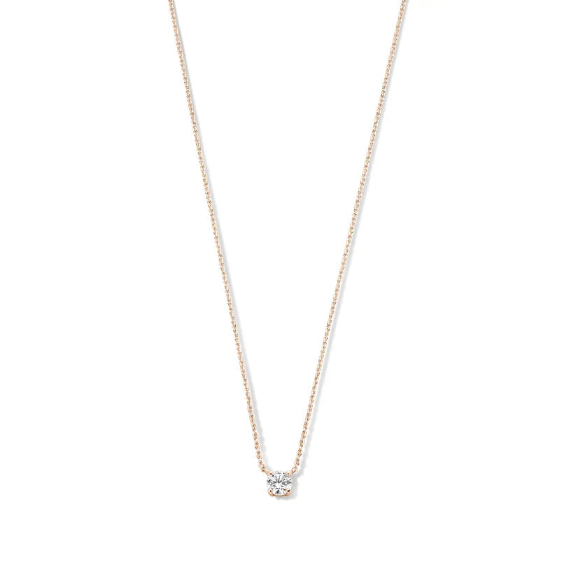 Ysavienna | Collar de Moissanita en Oro de 14k