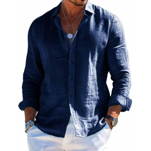 Cazel | Camisa elegante de tela transpirable