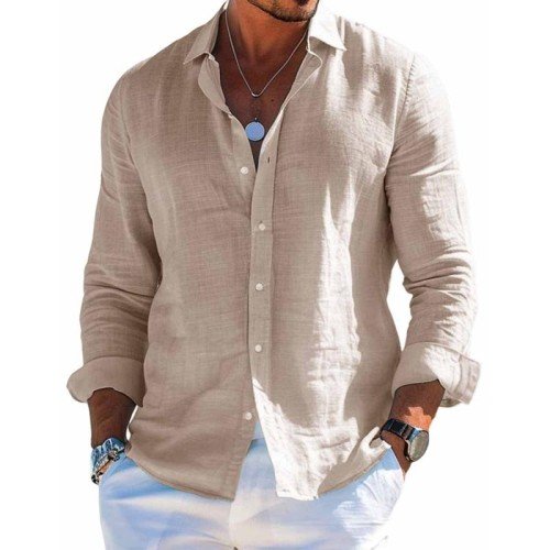 Cazel | Camisa elegante de tela transpirable