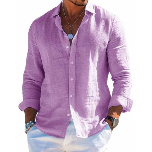 Cazel | Camisa elegante de tela transpirable