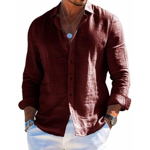 Cazel | Camisa elegante de tela transpirable