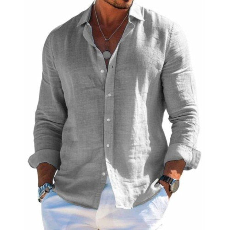 Cazel | Camisa elegante de tela transpirable