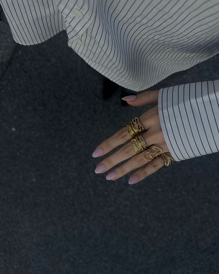 Almareine | Anillo de Oro de 18 Quilates